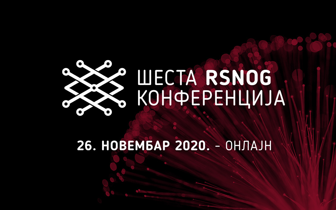 Забележите датум – шести RSNOG 26. новембра онлајн